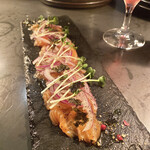 ランドーズ - サーモンカルパッチョ（920円）
