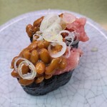 天下寿司 - トロ納豆