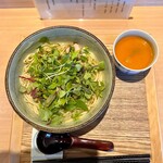 塩そば まえだ - 名刀味噌の昆布水麺 ¥1100