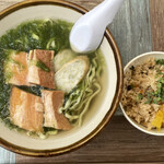 なかむらそば - アーサそば　