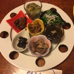 Kawanari - 前菜7種