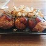 トモズカフェ - たこ焼き定番ソース