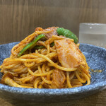 スパゲティ屋くぼやん - にんにくナポリタン