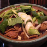 Tsurukame Shiyokudou - ホルモン鍋。