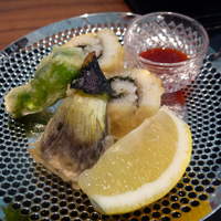 うおまん - ☆鱧鳴門揚げ…青唐＆小切り茄子（＾－＾）☆