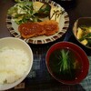 Eisen - 日替わりランチの牛カツ　ご飯半分で注文