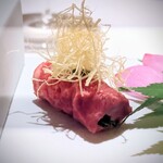 Amandier - アミューズブーシュ 長谷川稔スペシャリテのすき焼き