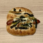 ブランジェリー タカギ - ねぎとソーセージのフランスパン ¥270