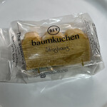 STRASBOURG - 推しのバウムクーヘンは素朴な味わいでした。