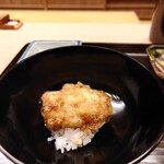 片折 - 太刀魚の天丼