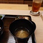 片折 - 今朝揚がった氷見の渡り蟹の味噌汁