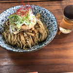ラーメン イッケン - 黒ゴマ生姜油そば900円税込が美味しい！