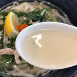 Resutoran Kafe Chikyuu Kousaten - エスニックで美味しい透き通るスープ。