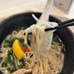 Resutoran Kafe Chikyuu Kousaten - 旨いスープに旨い麺、最高です。