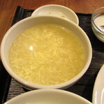 中華四川 状元紅 - 玉子スープ