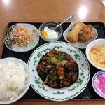 中華食彩 錦琳 - 料理写真:黒酢豚定食