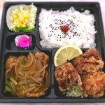 はらぺこ亭 - 料理写真:から揚げ&(　)弁当￥750　2022.8.12