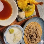 蕎麦と鶏 はんさむ - 