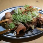 焼肉ホルモン 大松 - 煮込み串、2本