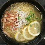 輪厚パーキングエリア（上り） - 冷やし柚塩レモンラーメン ¥950