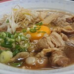 Banri - 徳島ラーメン◆中華そば肉玉子入小 ¥750