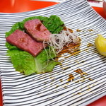 焼肉のモリ - 食べる前に写真撮るの忘れてたぁーorz　残りは二切れのみ