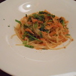 イルポッジョ - 桜海老と菜の花のパスタ２０１３，４