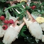 しな川 - ズワイガニ刺しで♪