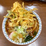 草笛 - かき揚げ蕎麦(980)
