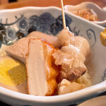 Oden To Jizake No Mise Dan Dan - おでんはたまご、豆腐、大根、白滝、牛すじ、さつま揚げ