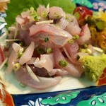 てっちゃん寿司 - 鯵のたたき