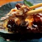 てっちゃん寿司 - 鮎の味噌焼き。