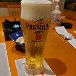 若竹の庄 - 生ビール(中) 810円 ♪