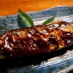 てっちゃん寿司 - 甘味のある味噌に柑橘系の香りもしますね。