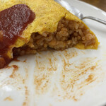 ペンヤ食堂 - 断面　汚くてすみません