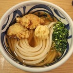 麺匠 釜善 - とり天生姜うどん（3玉）（ひやひや）