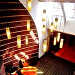 奥日光森のホテル - 高い天井のロビー