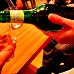 奥日光森のホテル - 理惠さんのお酌で。。。