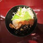 Torigo Aji - 味噌カツ丼（ハーフ）