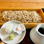 有明山のそば よし野 - 十割そば（¥1,200税込）