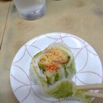 信濃路 - 外側から食べるのね？