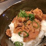 鯛塩そば 灯花 - チャーシュー丼