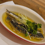 魚菜イタリアン SASUKE - オイルサーディン