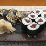 玄海鮨 - カンピョウ巻は ワサビ入り ツンデレ巻と言ってます(笑)