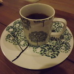 「朝セット」のアメリカン。このカップ気に入りました。次回もこのカップにしていただこうと思います。