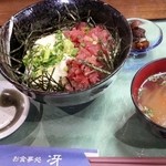 冴 - まぐろ山かけ丼