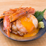 red shrimp yukke