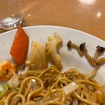 南海飯店 - やわらかい焼ソバの具材数②