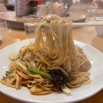 南海飯店 - やわらかい焼ソバの麺