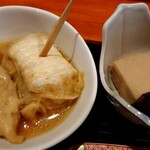 栄夏 - スープ餃子＆ロール白菜、高野豆腐